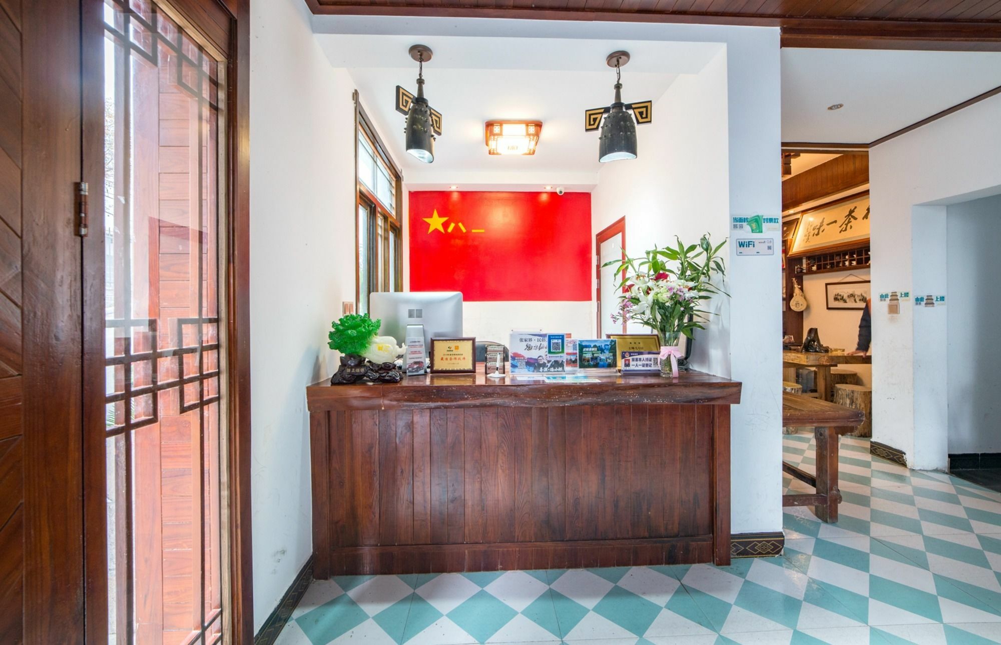 Military Theme Inn Trương Gia Giới Ngoại thất bức ảnh
