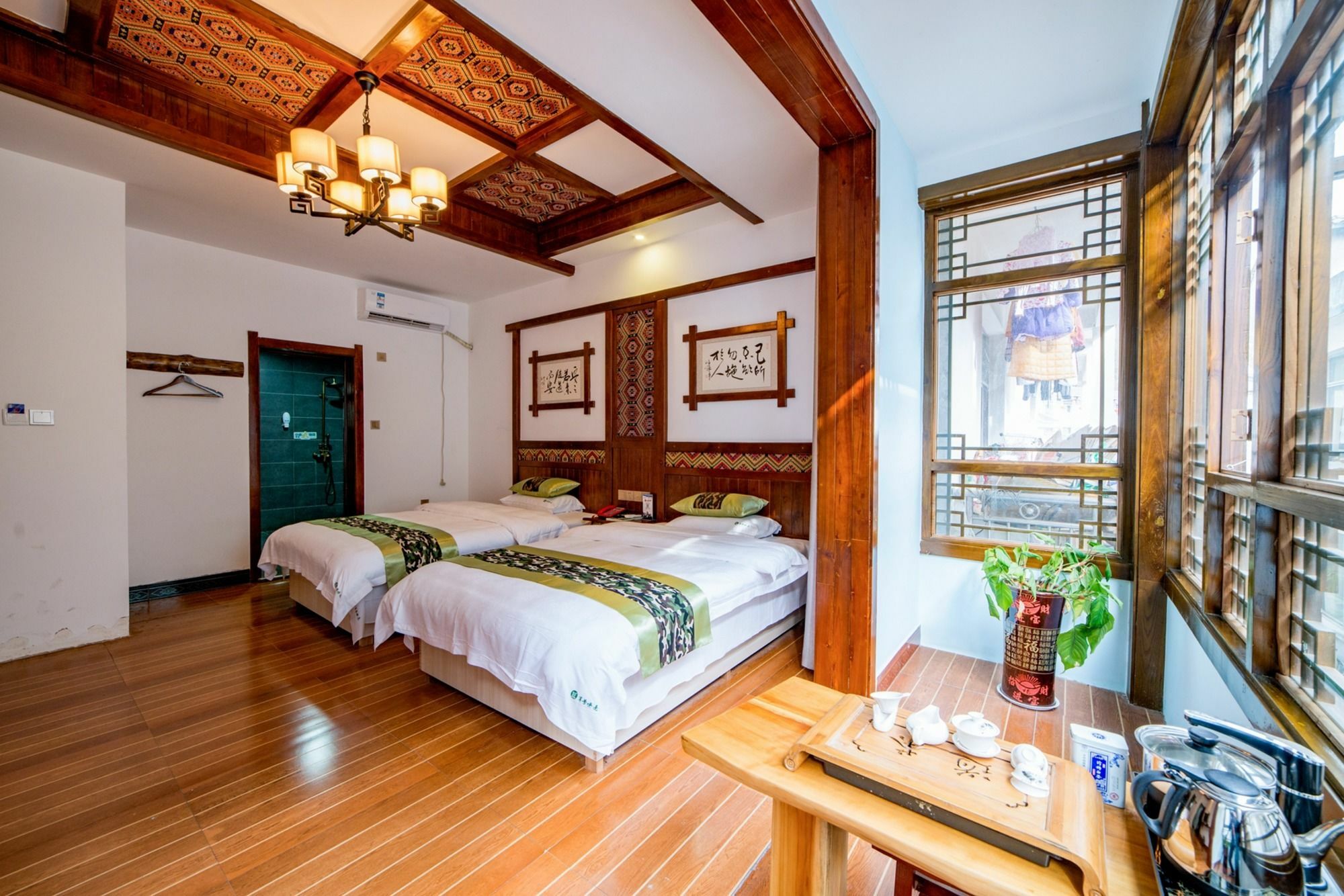 Military Theme Inn Trương Gia Giới Ngoại thất bức ảnh